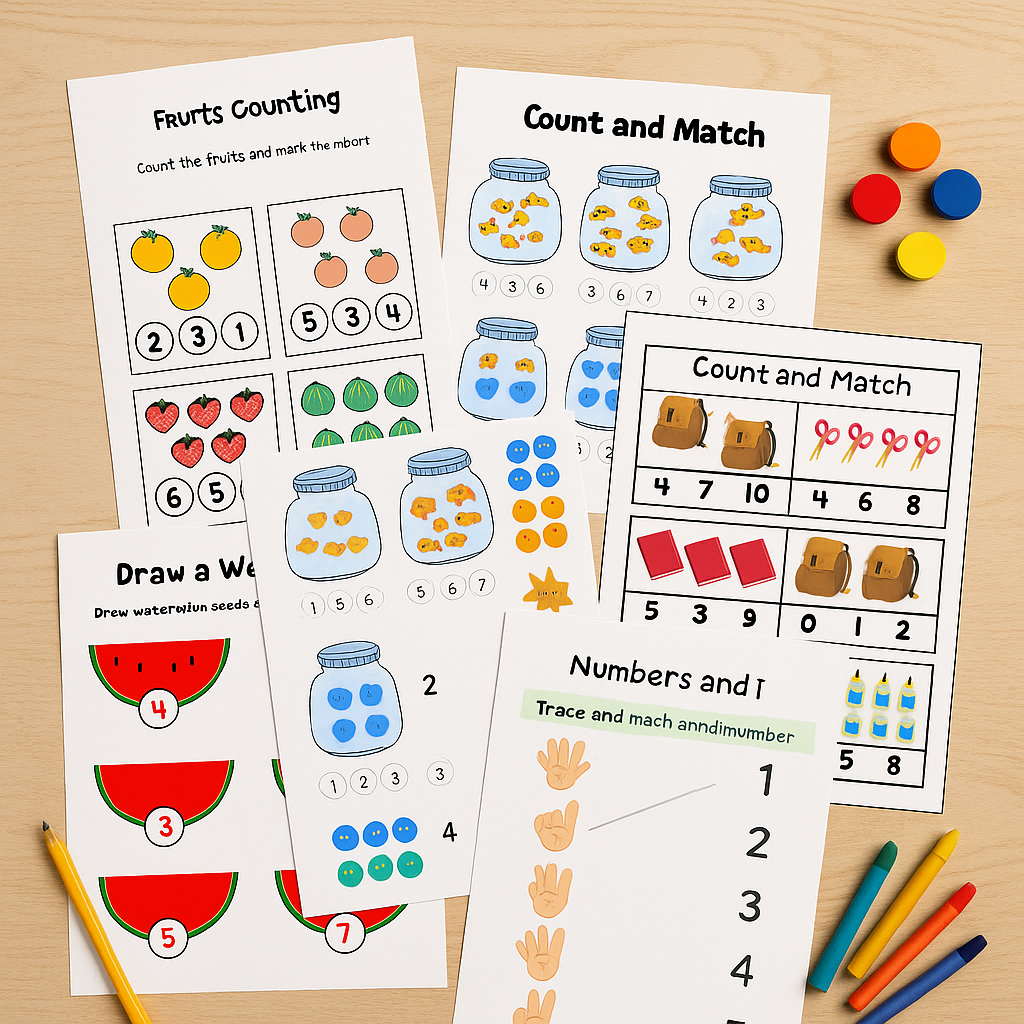 math worksheets | preschool kindergarten printable (pdf) math worksheets | preschool kindergarten printable (pdf)