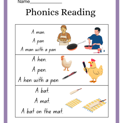 phonics cvc reading