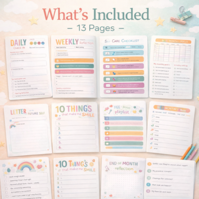 all about me kids printable | back to school activity (pdf download a4 size)