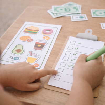 kids cafe pretend play | ready to play kit