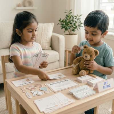 ice cream shop pretend play | kid's role play set