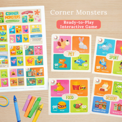 word family game for kids | phonics activity cards