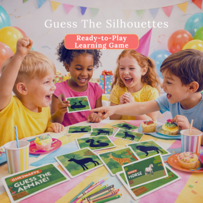 guess the silhouettes interactive game for kids