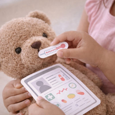 pretend play bundle for kids grocery, cafe, doctor, vet, ice cream, travel | 6 screen free ready to play kits